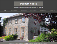 Tablet Screenshot of deeberthouse.com